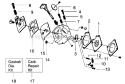 Page A Diagram and Parts List for GTI19T  Weed Eater Trimmer